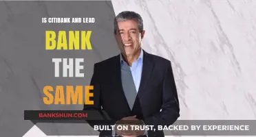 Are Citibank and Lead Bank the Same? Unraveling the Confusion