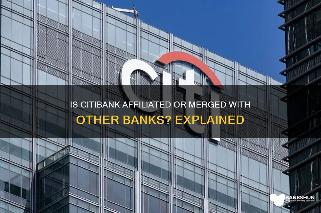 is citibank conjoined with any other banks
