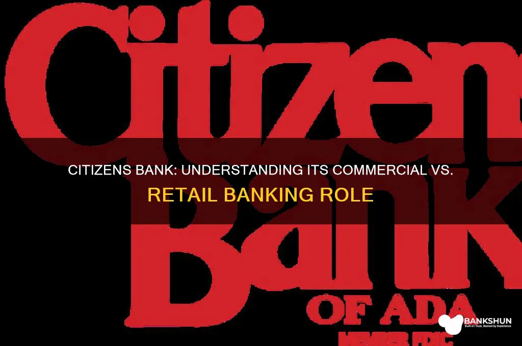 is citizens a commercial or retail bank