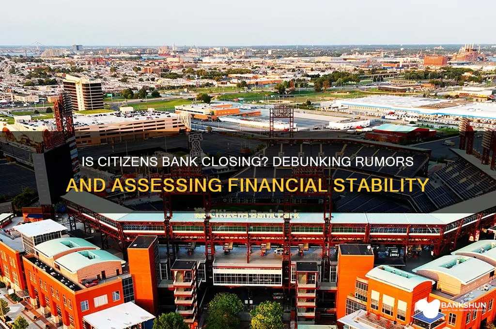 is citizens bank going out of business