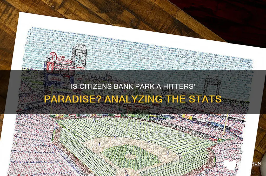 is citizens bank park a hitters park