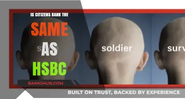 Citizens Bank vs. HSBC: Are They the Same Institution?