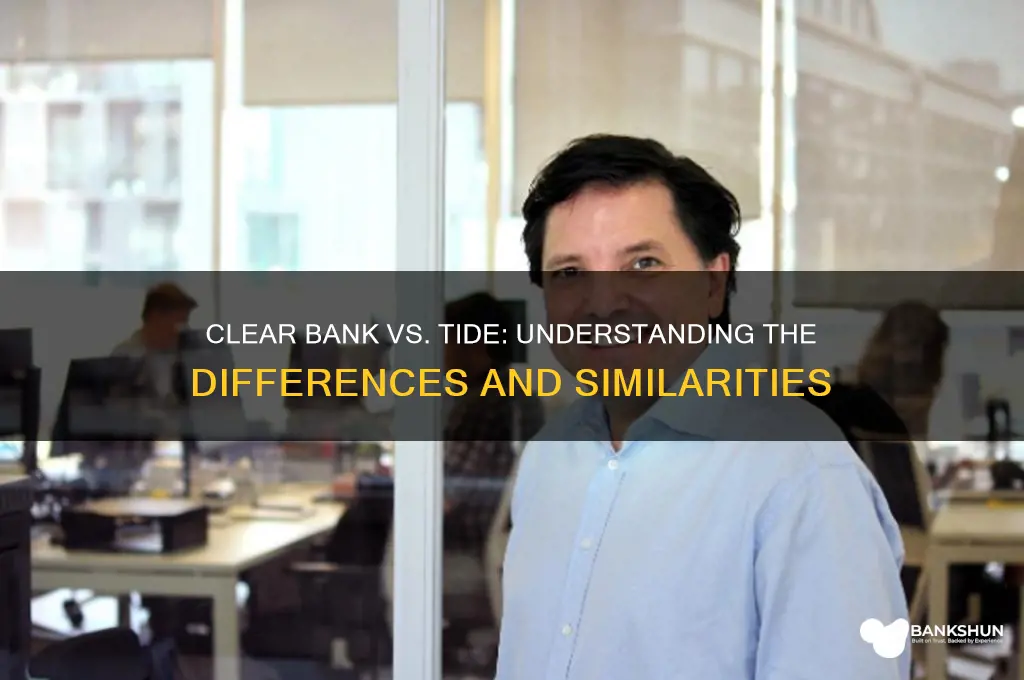is clear bank the same as tide