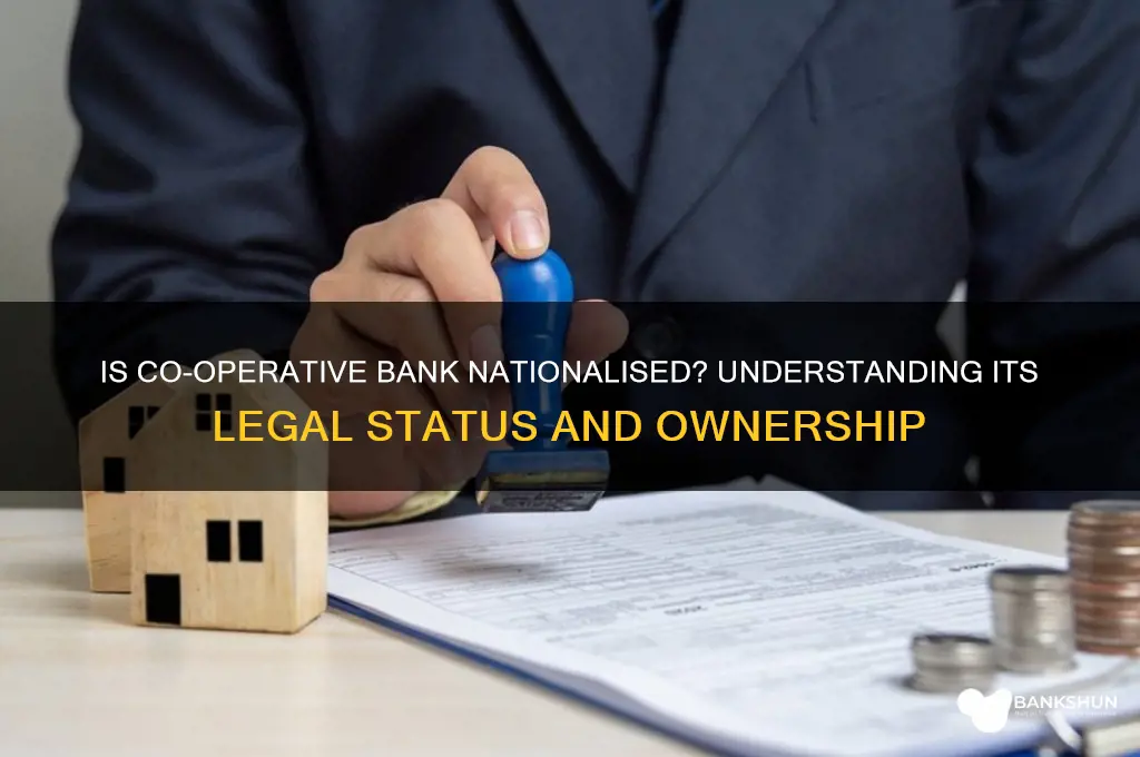 is co operative bank a nationalised bank