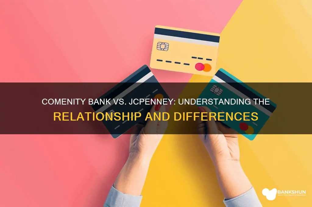 is comeniety bank same as jc penney