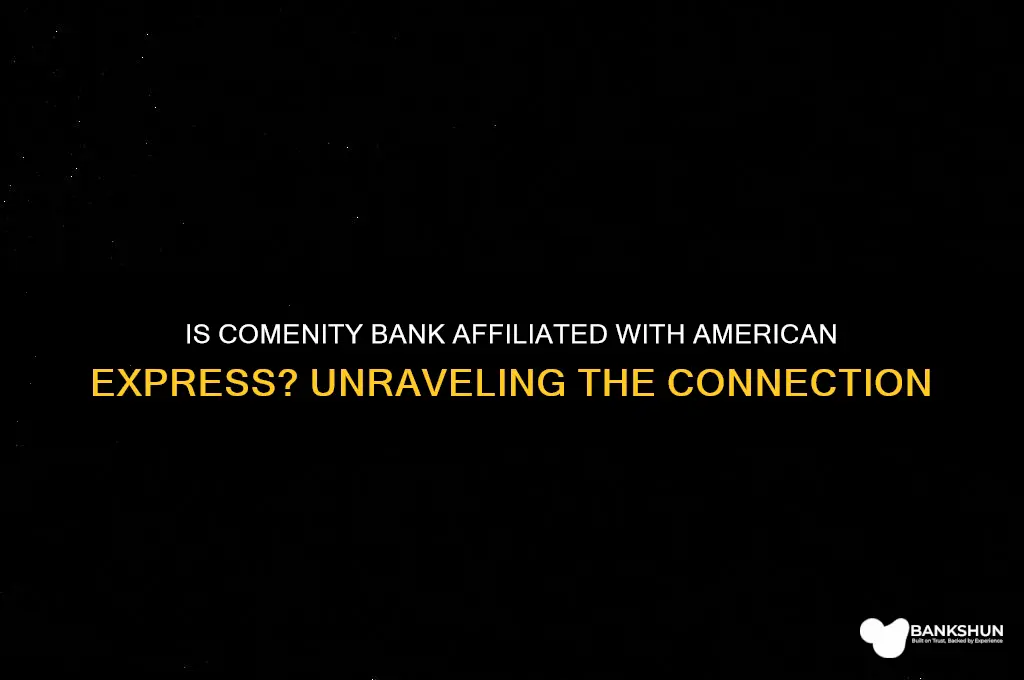 is commenity bank affiliated with american express