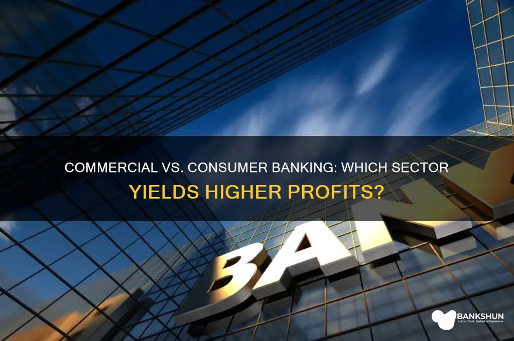 is commercial or condumer banking more profitable