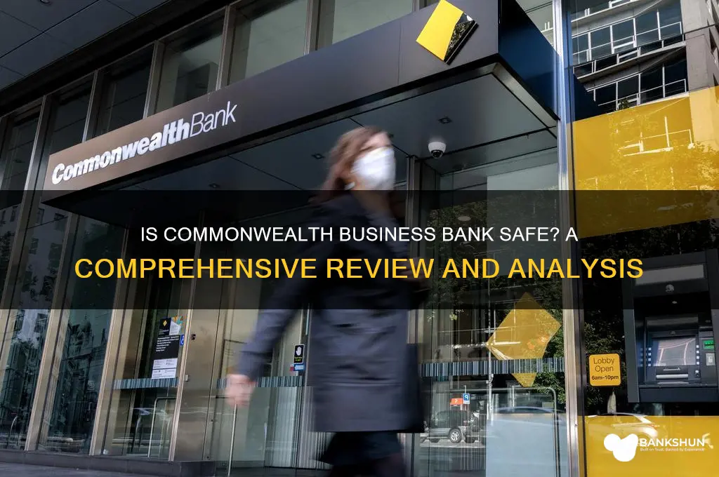 is commonwealth business bank a safe bank