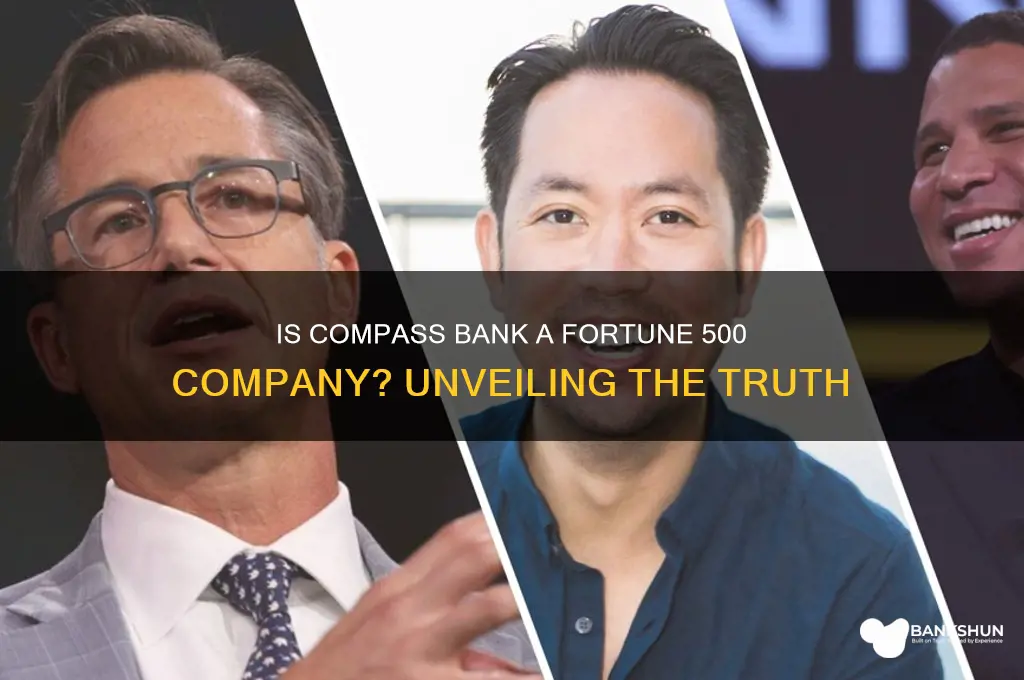 is compass bank a fortune 500 company
