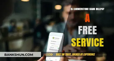 Is Cornerstone Bank BillPay Free? A Comprehensive Service Review