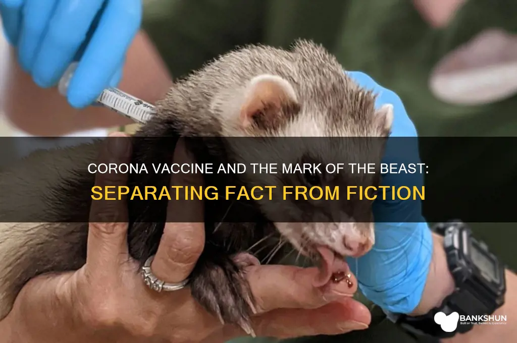 is corona vaccine mark of the beast