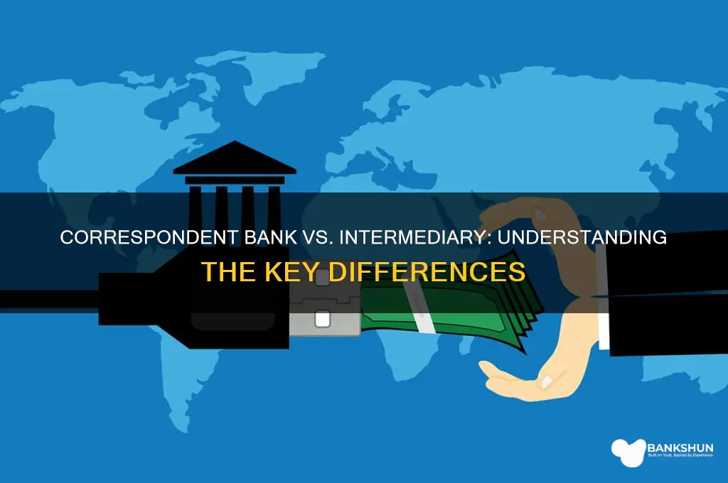 is correspondent bank the same as intermediary