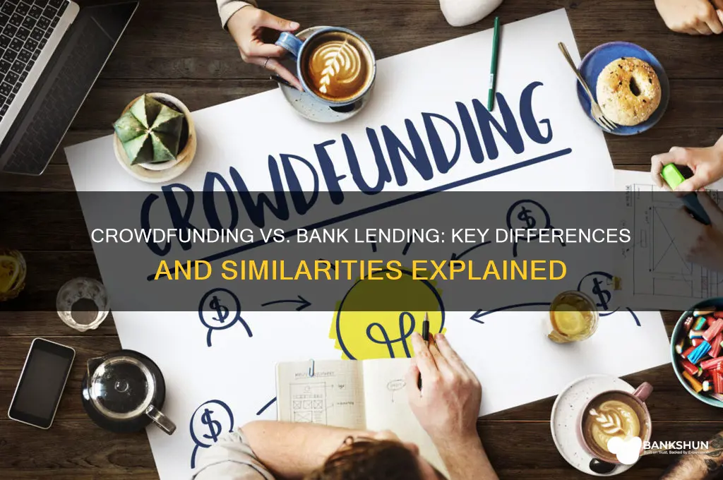 is crowdfunding similar to traditional bank lending