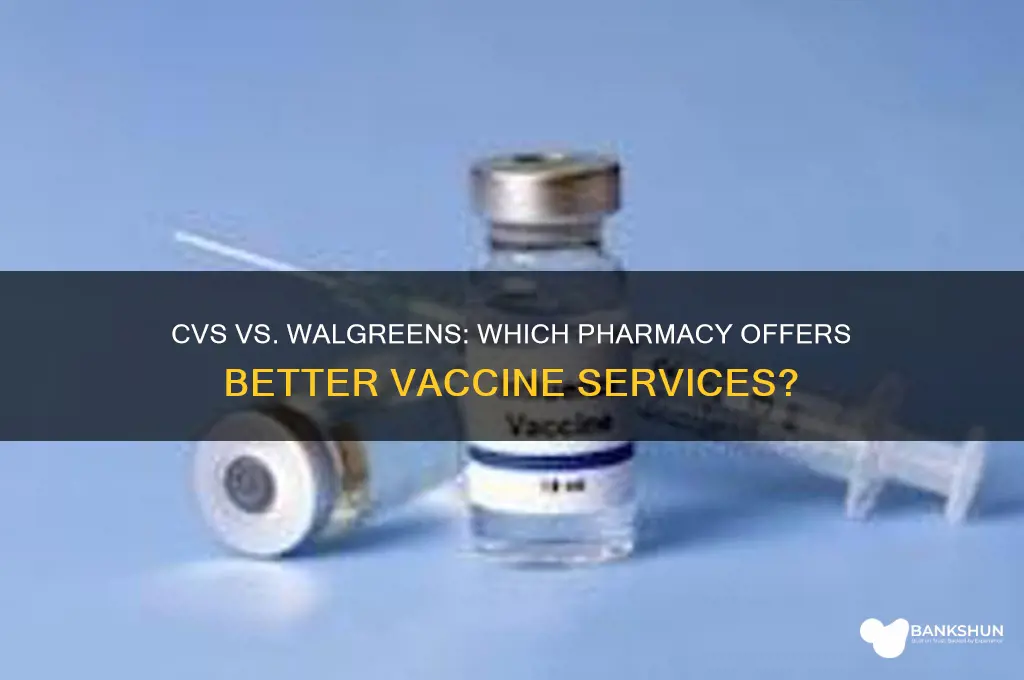 is cvs or walgreens better for vaccines