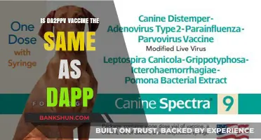 DA2PPV vs. DAPP: Understanding the Differences in Canine Vaccines
