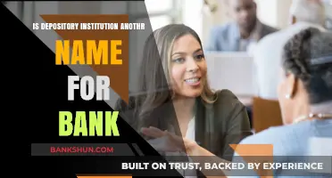Are Depository Institutions Just Banks Under a Different Name?