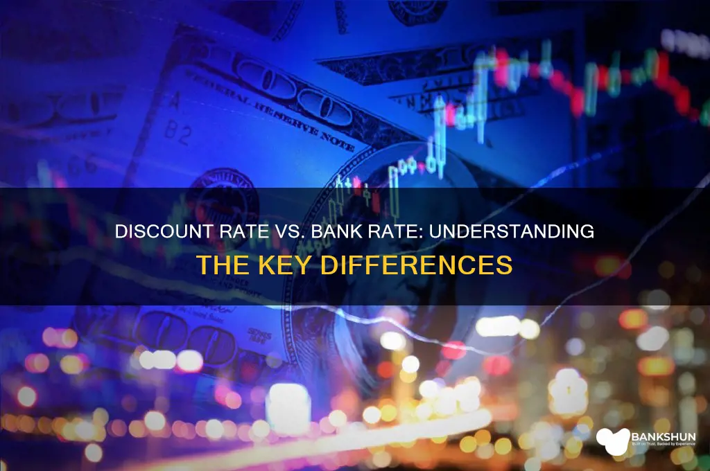 is discount the same as bank rate