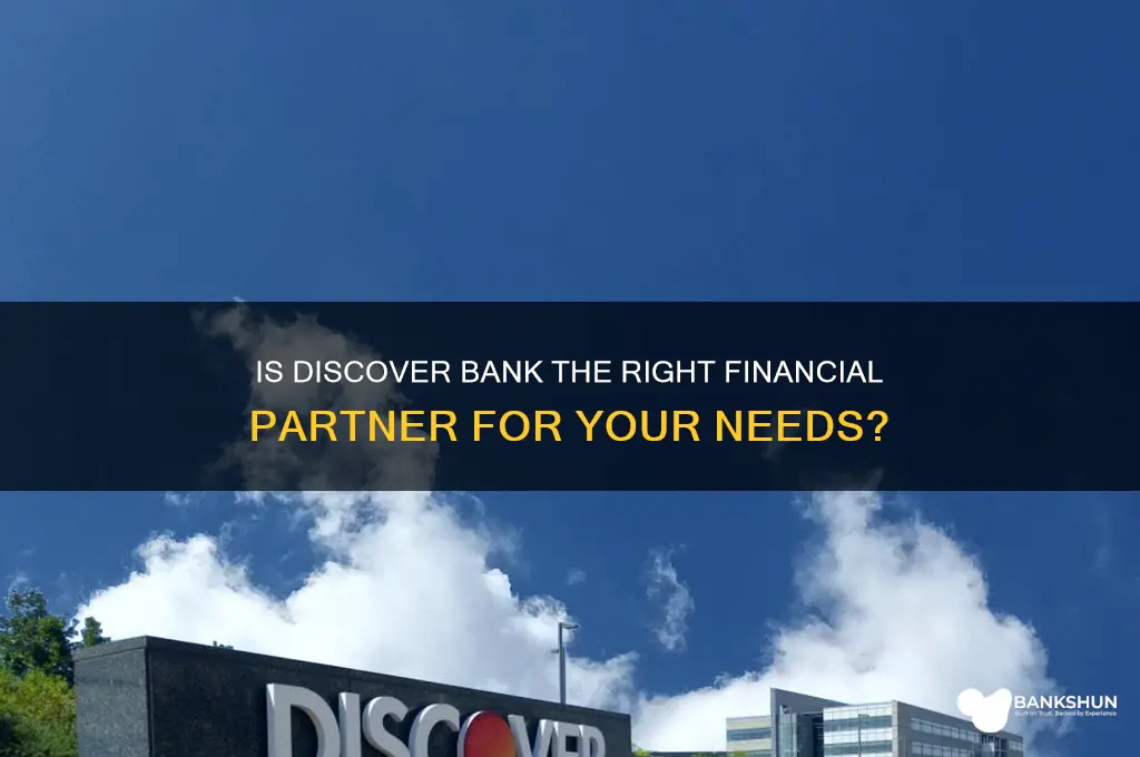 is discover a bank to bank with