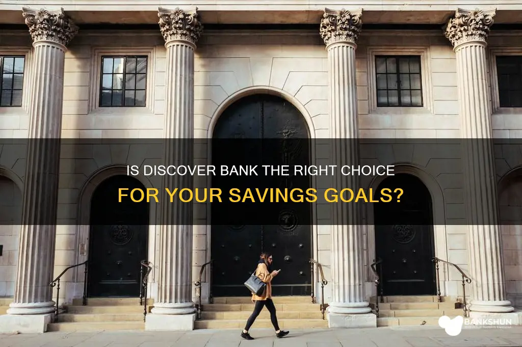 is discover a good bank for savings