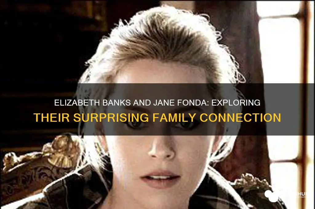 is elizabeth banks related to jane fonda
