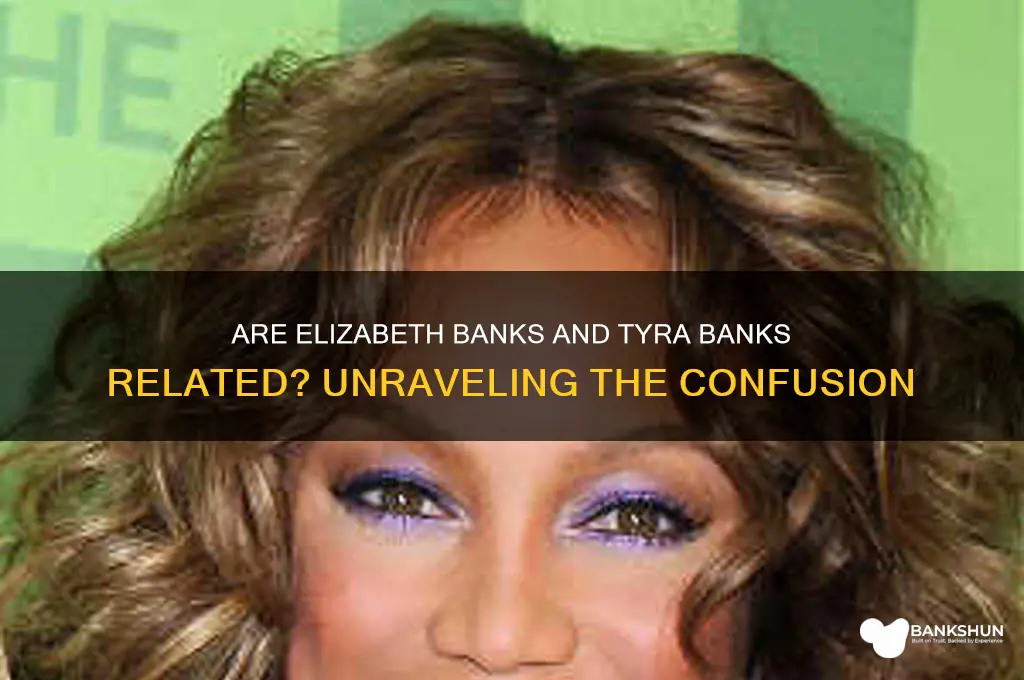 is elizabeth banks related to tyra banks