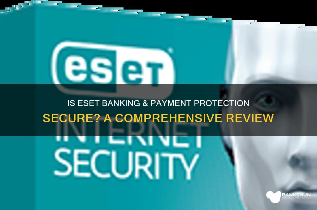 is eset banking and payment protection safe