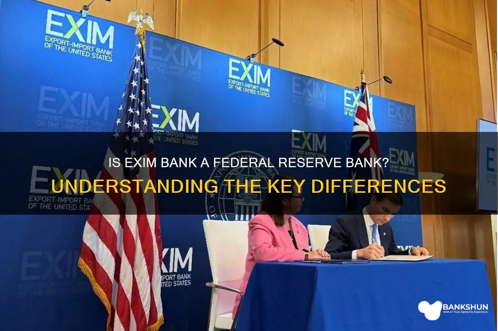 is exim bank a federal reserve bank