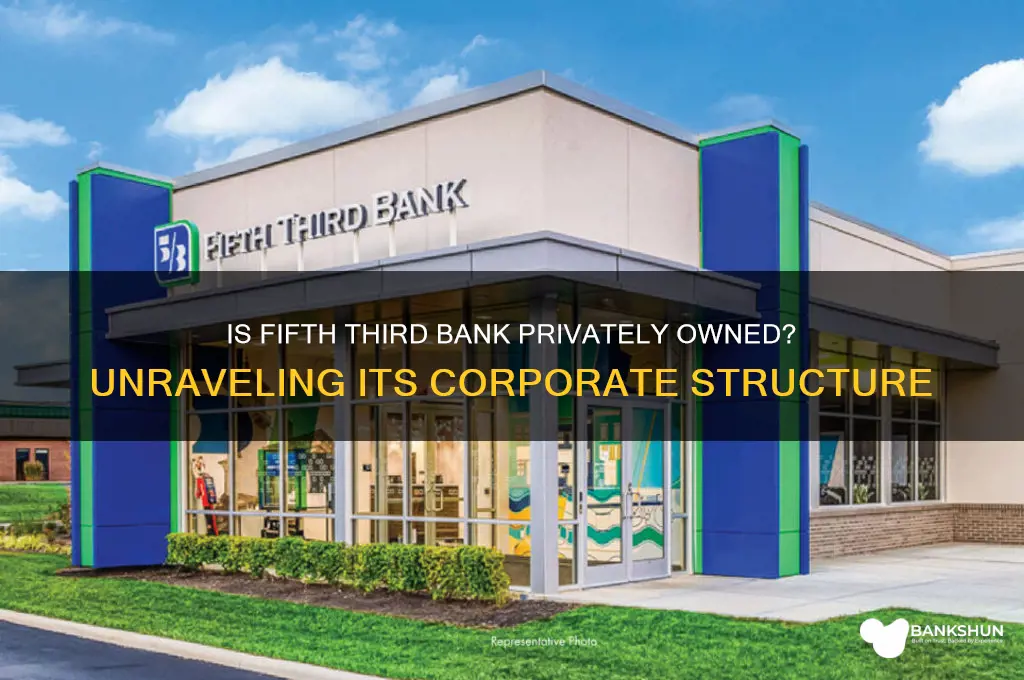 is fifth third bank a private subsidiary