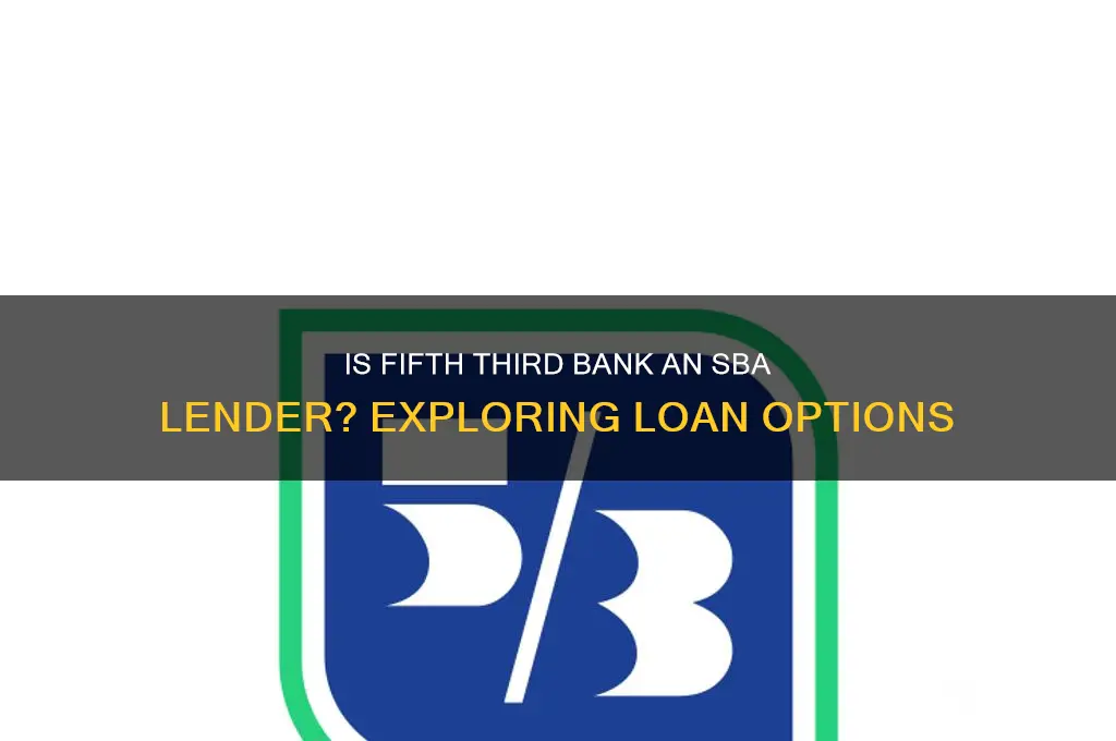 is fifth third bank an sba lender