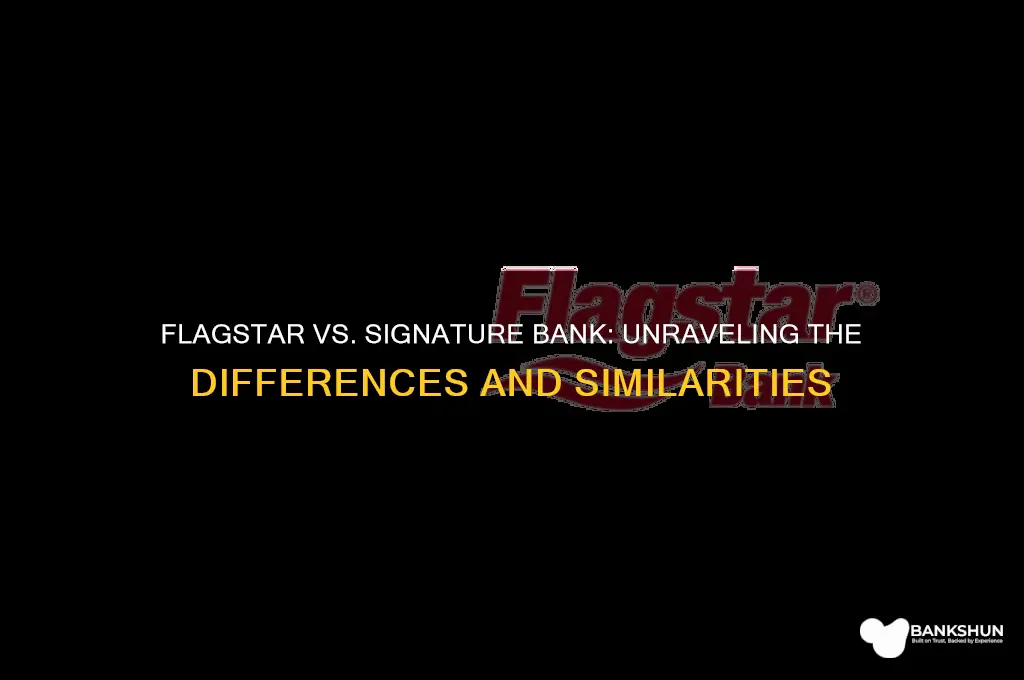 is flagstar and signature bank the same