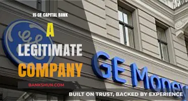 Is GE Capital Bank Legitimate? Uncovering the Truth Behind the Company