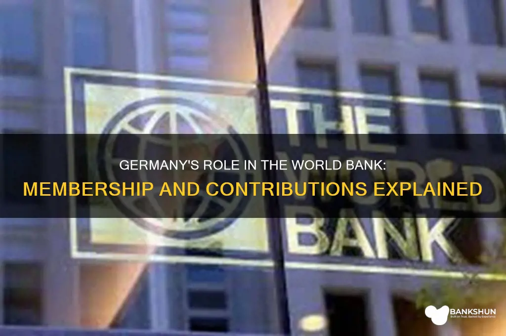 is germany a member of world bank