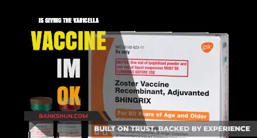 Is Intramuscular Varicella Vaccine Administration Safe and Effective?