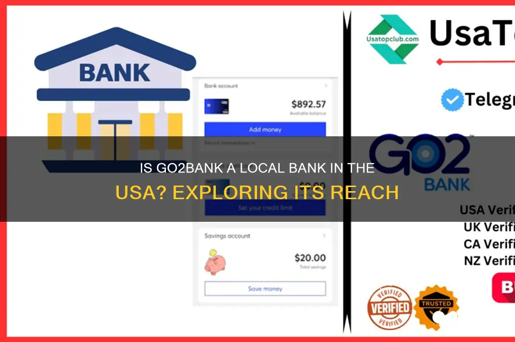 is go2bank a local bank in usa