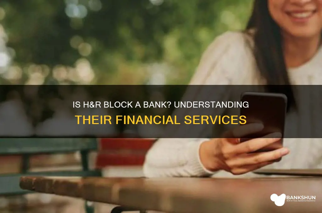 is h and r block a bank