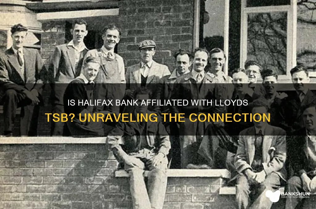 is halifax bank part of lloyds tsb