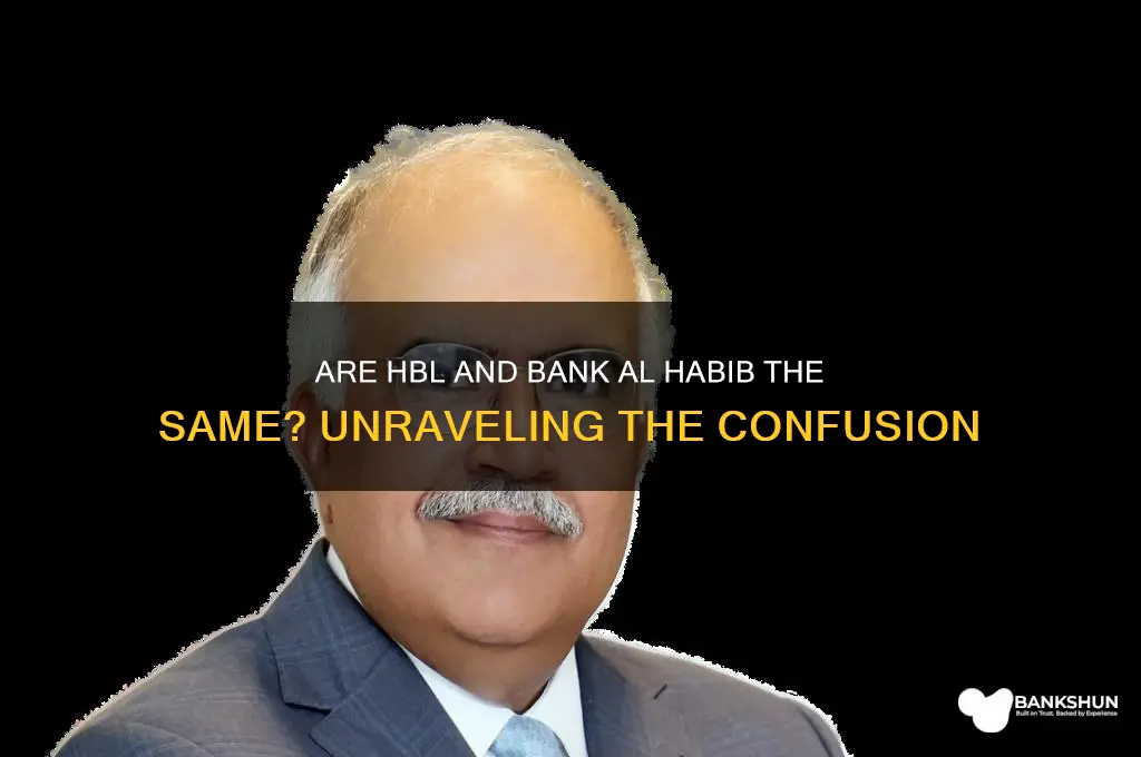 is hbl and bank al habib same