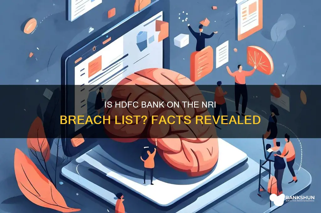 is hdfc bank in nri breach list