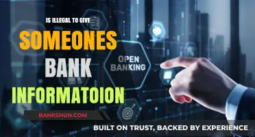 Is Sharing Someone's Bank Information Illegal? Legal Consequences Explained