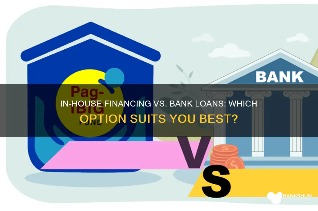 is in house financing better than bank