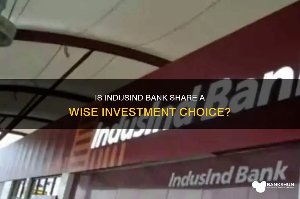 is indusind bank share good to buy