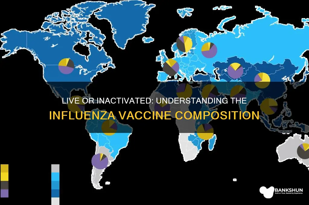 is influenza vaccine live attenuated or inactivated