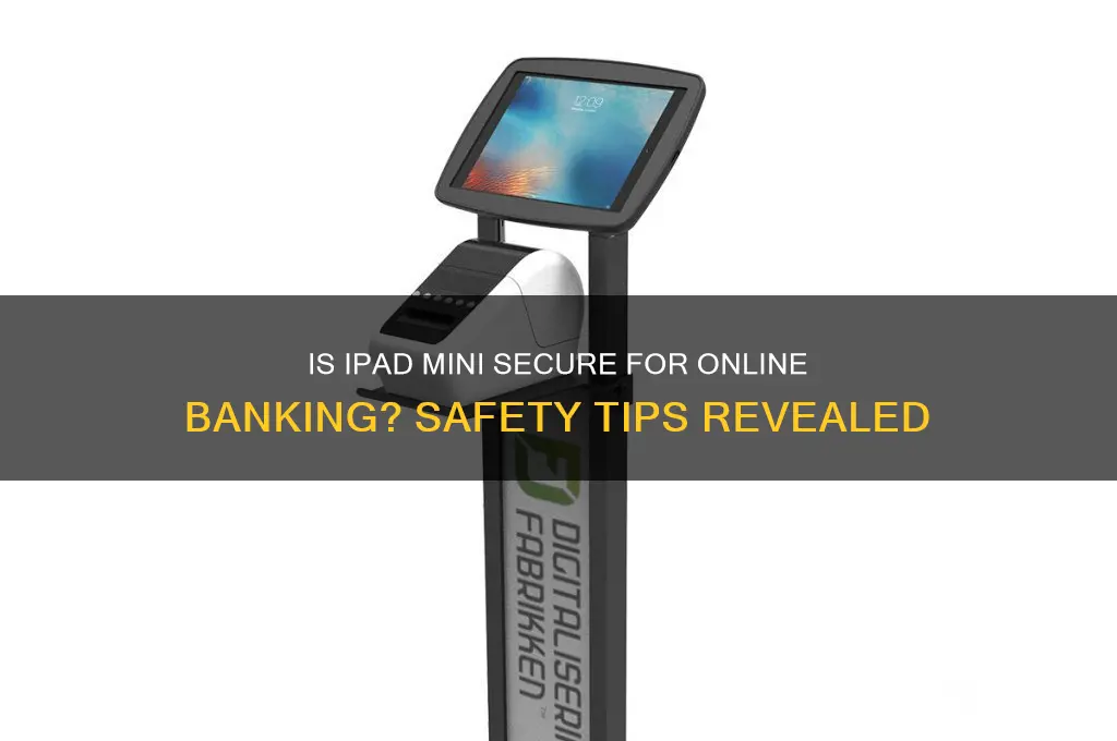 is internet banking safe on ipad mini
