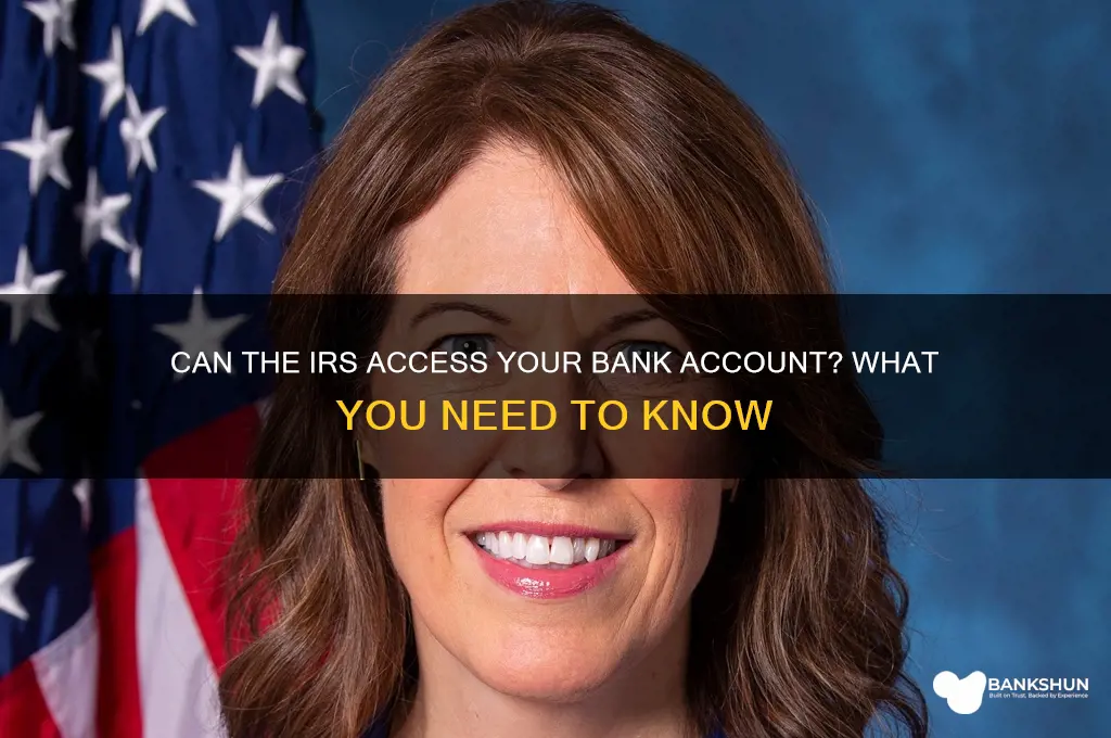is irs able to look at bank
