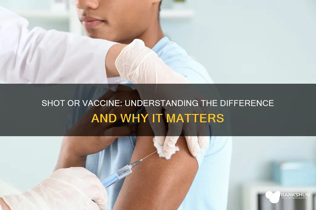 is it a shot or a vaccine