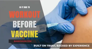 Should You Exercise Before Getting Vaccinated? Expert Advice and Tips