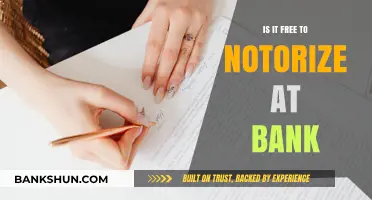 Is Bank Notarization Free? Understanding Costs and Services
