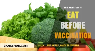 Should You Eat Before Getting Vaccinated? Expert Advice and Tips