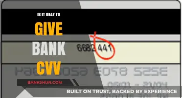 Should You Share Your Bank CVV? Security Risks Explained
