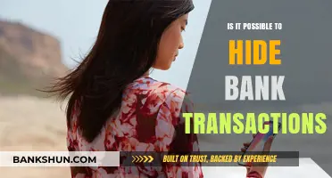 Can Bank Transactions Be Hidden? Exploring Legality and Methods